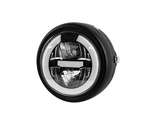Phare rond LED pour motos avec faisceau haut et bas 6.5 pouces éclairage puissant