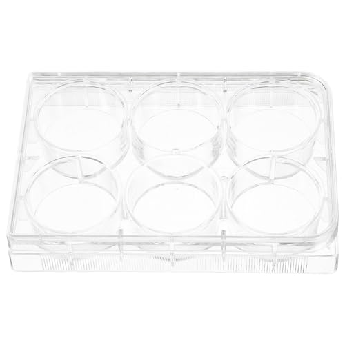SOLUSTRE Tissue Culture Plate Lab Equipment Cell Culture Tray Lid 6- -time Use Plate