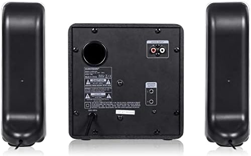 Sumvision Ncube Pro 2 LED Bluetooth 5.0 Enhanced Data Rate Designer Stereo Multimedia Wireless Speaker 2.1 with Bass Boost Subwoofer for PC Gaming Laptops Android iPhones iPads iMac
