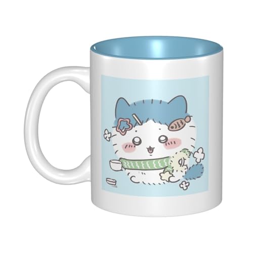 マグカップ ちいかわ ハチワレ コーヒーカップ 陶磁器 ミルクコップ おしゃれ 持ちやすい 耐熱 耐冷 人気 かわいい プレゼント 母の日 記念日 電子レンジ対応 330ml