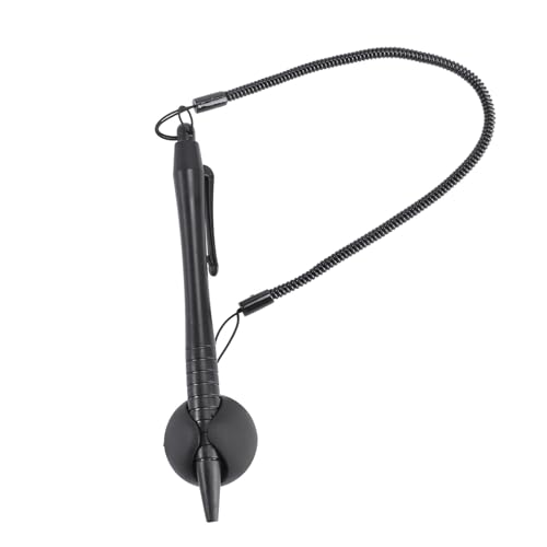 Veemoon Lápiz Óptico De Alta Precisión Negro con Punta De Fibra para Pantallas Táctiles De Smartphones y Tabletas Estándar para Experiencia Natural