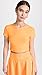 Beyond Yoga Women's Featherweight Perspective Cropped Top, Mango Pop Heather, Orange, L