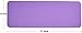 Fitvids All Purpose 1/2-Inch Extra Thick High Density Anti-Tear Exercise Yoga Mat and Knee Pad with Carrying Strap, Purple