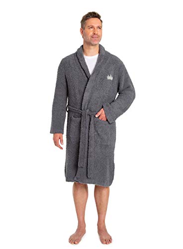 Barefoot Dreams mens Cozychic Disney Mens Robe2