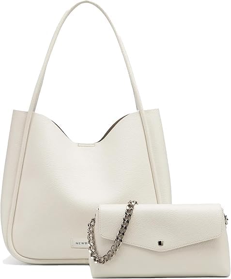 Women's Hobo Purse - Faux Leather Shoulder Bag