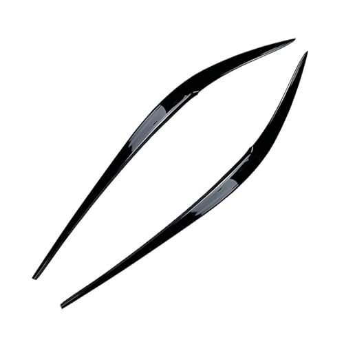 Rénovez le contour de vos optiques : Sourcils phares G20 G28 noir brillant lot de 2