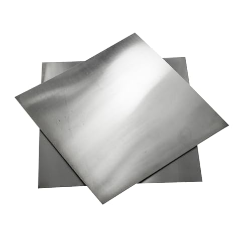 High Purity Bismuth Foil, 1 Pcs Bismuth Sheet, Bis Sheet, Bismuth Target Material, Scientific Research and Experimental Bismuth Material Sheet (1, W*L*Thickness - Purity, 10 * 10 * 0.8mm - 99.999%)