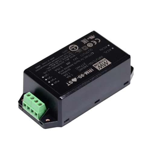 Alimentation à découpage Mean Well IRM pour une tension stable de 6,7A sans surchauffe