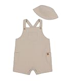 Calvin Klein ORGANIC ROMPER WITH HAT