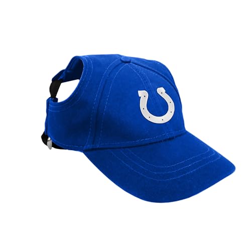 Little Earth 320139-COLT-L: Indianapolis Colts Pet Baseball Hat by Little Earth Productions - Used condition - CA$16.63