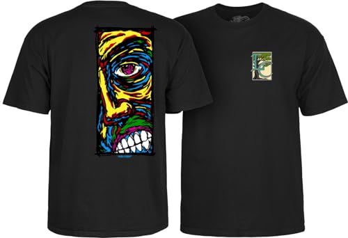 T-shirt Powell Peralta Lance Conklin Face en coton premium durable