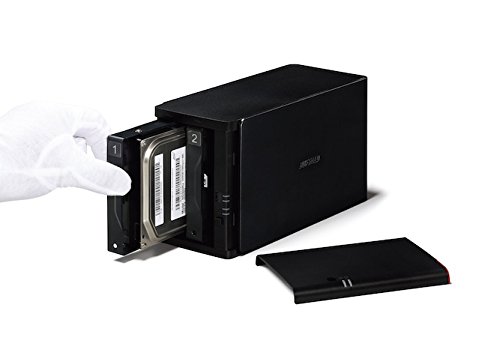BUFFALO LS420D0402S-EU LinkStation 420DS Serveur NAS 4 to - Serveurs NAS Marvell Armada 370 Arm, 1,2 GHz, 2 Baies, USB 2.0, SATA