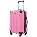 Travelers Club Chicago Hardside Expandable Spinner Luggages, Hot Pink, 20