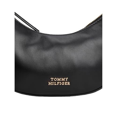 Tommy Hilfiger Leather Mini Crescent Bag with Removable Crossbody Strap3