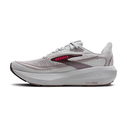 Brooks Women’s Revel 9 Neutral Running & Walking Shoe - Grey/Rose/Raisin - 9.5 Medium - image 5