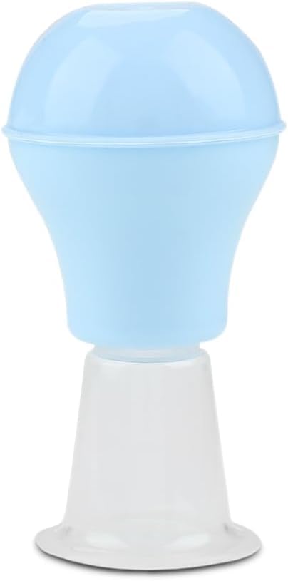 Image of Blue Nipple Corrector,Women Silicone Nipple Enlargement Suction Enlarger Sucker Corrector for Breastfeeding Inverted Flat Nipples Aspirator Puller Health Care Breast Shells and Nipple Therapy Products
