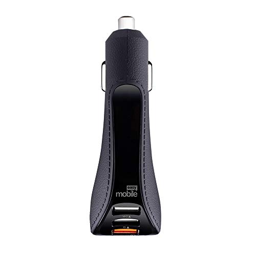 Carregador veicular GPS CAR LOCATOR 6.4 PRETO – EASY MOBILE