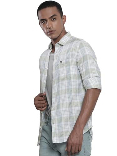 Image of THE Indian Garage CO Men Cotton Regular Fit Shirt