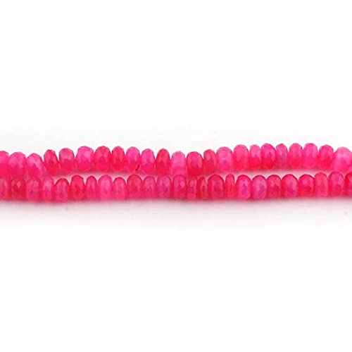 Chalcedony rose naturel LKBEADS en perles rondelles véritable pour éviter les copies plastique