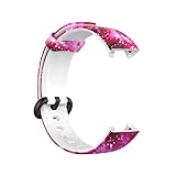 DSGVFNE Bracciale da donna adatto for Xiaomi Mi orologio Lite/Redmi Watch Sports Sostituzione impermeabile Cinturino in silicone(3)