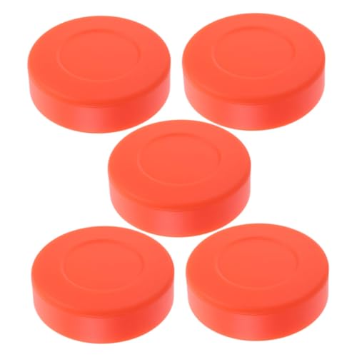 Hemoton Ice Hockey Training 5 Pack Durable PVC Construction Great for Practice Sessions and Hockey Games