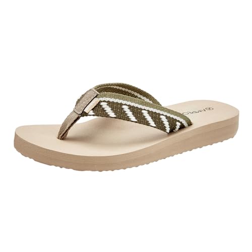 Ampeo Women's Arch Support Flip Flops Comfortable Casual Summer Beach Thong Sandals