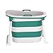 MQQ Baignoire Pliante Portable, Baignoire Portable Adulte, Baignoire pour Enfants, Godet De Douche Portable Autoportant dans Le Coin De La Salle De Bain, Baignoire Autoportante