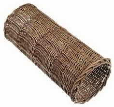 happypetNature First Large Willow Tube for Small Animals