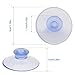 15 Pcs 1.2 Inch Suction Cups, 30mm Glass Suction Pads, Clear PVC Plastic Sucker Pads Without Hook, Super Strong Suction Power Holder for Glass Windows, Wall Door, Kitchen, Bathroom and Home Decoration
