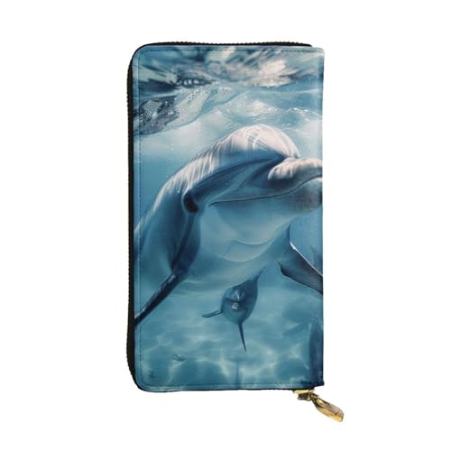 Portefeuille en cuir femme pour ranger smartphone et cartes bancaires