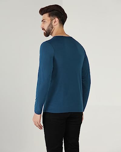 Image of INKKR Regular Fit Style V-Neck Full Sleeve T-Shirts for Men