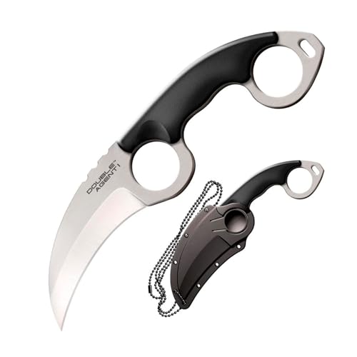 Cold Steel Double Agent Durable Lightweight Japanese AUS8A Steel Karambit Shape 3