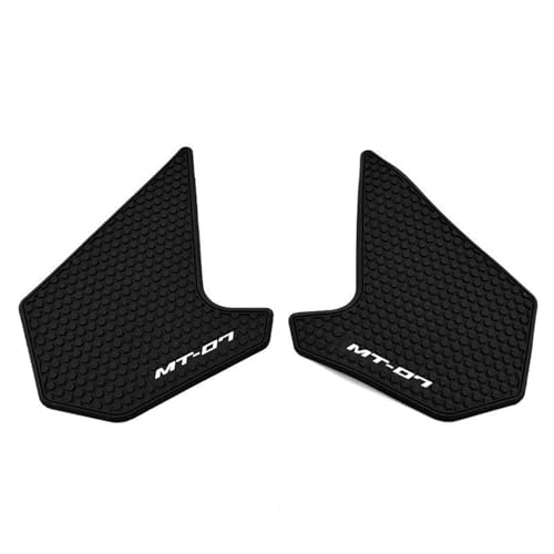Pads de réservoir pour Yamaha MT07 grip antidérapant et imperméable Noir 3