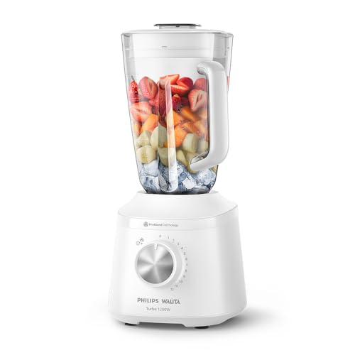 Philips Walita, Liquidificador Série 3000 Turbo, 220V, Branco, 1200W - HR2271/00