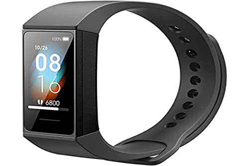 Xiaomi Mi Band 4C Smart Bracelet Fitness Tracker Pantalla a Color de 1.08 '' Pulsera de Actividad con Monitores de Actividad, 50 M a Prueba de Agua, Carga Portátil, Negro