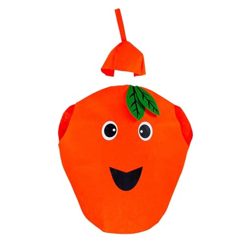 Disfraz infantil temático de frutas para niños miniatura 6