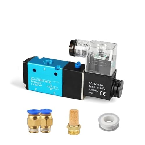 Electroválvula neumática 3/2 para solucionar fallos de presión en sistemas 3V110-06 3