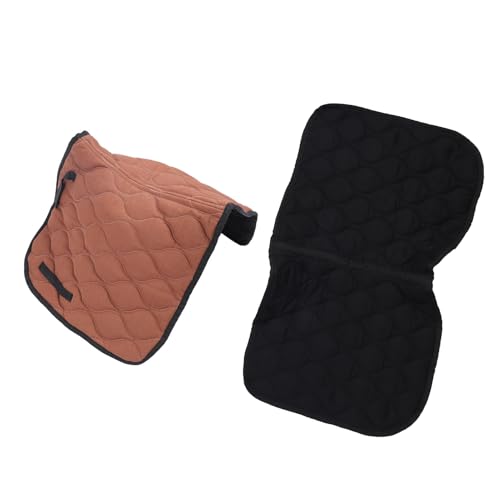 Odorkle Mantilla para Silla de Montar, Material Transpirable con Espuma Que Absorbe los Golpes para Mayor Comodidad, Ideal para Montar a Caballo y Uso Estable