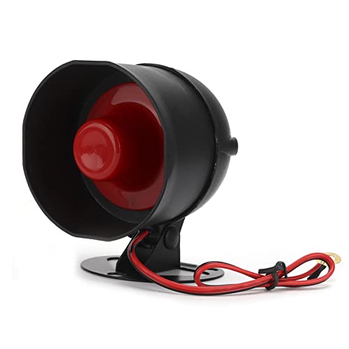 12V 1-Wege Auto Alarmanlage Anti-Diebstahl, Universal Auto Wegfahrsperre Kit mit 2 Fernbedienungen Sirene, Sicherheitsschutz Keyless Entry Systeme für die meisten Fahrzeuge – Bild 5