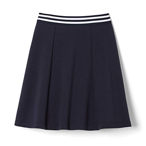 Jupe d'uniforme scolaire stretch pour fille : le confort bleu marine retrouvé