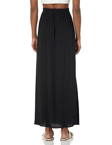 Angie Women's Double Slit Maxi Skirt2