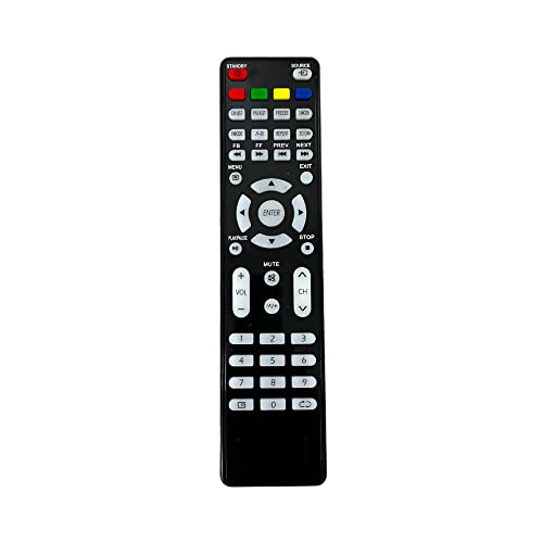 7SEVEN® Remote for Mitashi Tv Suitable for LCD LED Mitashi brand Television Remote Control – Match Exactly with Existing Remote Key by Key for Better Performance