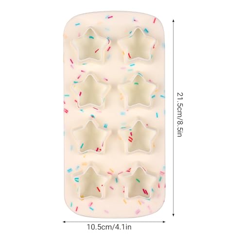 Molde de silicona para cubitos de hielo en forma de corazón miniatura 2