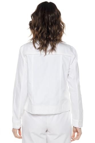 Coolibar UPF 50+ Women's Everglade Chambray Cropped Jacket - Sun Protective2