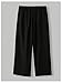 SHENHE Men's Pleated Low Waist Suit Pants Office Work Wide Leg Loose Long Pants with Pocket Black Medium