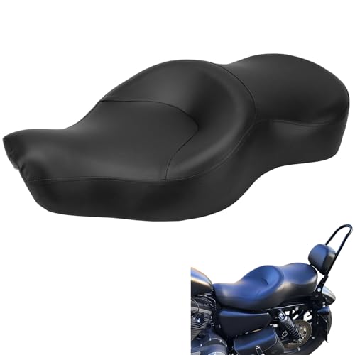 DgNeLai Motorcycle 2-Up Driver Passenger Seats Front Rear Cushion Pad by DgNeLai - Used condition - US$115.78