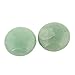 30pcs Cabochon Stone Beads 20x20mm Round Semi-Precious Gemstones Chakra Healing Crystal CAB Random Color Bulk for Necklace Jewelry Making(No Holes)