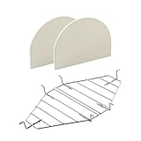 【Passend für Primo Ceramic Kamado Grills】 Primo Grillteile passen für Primo Oval XL Grill und Smoker, extra große Primo Oval Grill, Primo Oval XL 400, Oval G420 und mehr Primo Grillzubehör Oval XL 400. (primo oval xl grill wärmeabweiser primo grill xl oval wärmeabweiser primo keramik wärmeabweiser platten für oval xl 400, primo oval xl 400 wärmeabweiser primo keramik wärmeabweiser platten für oval xl 400 2er set primo grill oval xl heizabweiser platten primo oval xl heizabweiser )