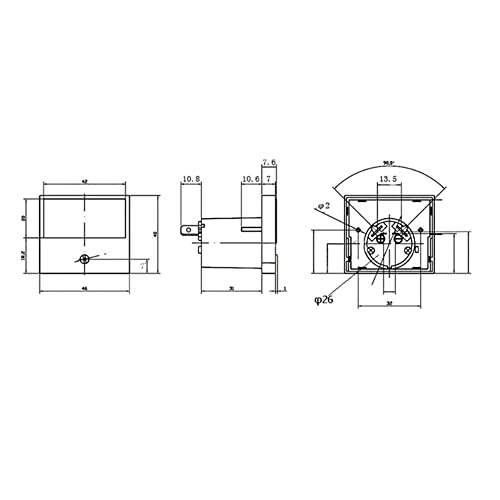 Pointeur de type DB et compteur audio VU haute précision - 4