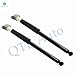 PM Auto Pair of 2 Rear Complete Shock Absorber Kit Replacement For 2004-2009 Mazda 3